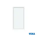 Пластиковое окно ПВХ Veka WHS глухое 800x700мм двухкамерный стеклопакет цвет белый