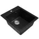 Мойка для кухни Mixline NL-TM14 58551910 53x53 см глубина чаши 190 см искусственный камень цвет черный