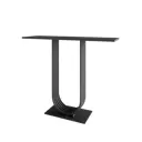 Консоль Genglass GGK-02-2-2-100 35x80x100 см металл цвет черный