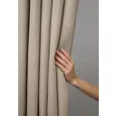 Комплект штор на люверсах блэкаут Colore Caldo 511-7/150300Бежевый, 300x300 см