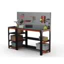 Стол металлический Metalex 201244, максимальная нагрузка 260 кг