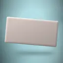 Мягкая стеновая панель 3D Kovalevski 200-35, 25x50 см, цвет светло-бежевый, 2 шт