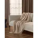 Плед Arya home 8680943232199 170x130 см хлопок цвет бежевый
