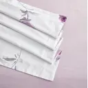 Комплект постельного белья семейный Arya Home Heather сатин cиреневый