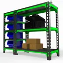 Стол-верстак стационарный Metalex SVBP951140, максимальная нагрузка 260 кг