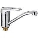 Смеситель для кухни Frap 30212 поворотный излив 7.1 см цвет хром