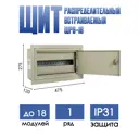 Щит распределительный встраиваемый Мэк электрика ЩРв-18 18 модулей IP31 металл