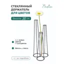Ваза Вещицы стекло цвет бесцветный/прозрачный 350 см