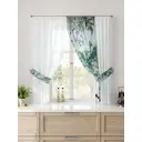 Тюль Comfy way Лерис - 07 CW509007-150 на шторной ленте 150x300 см цвет белый