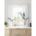 Тюль Comfy way Лерис - 21 CW509021-150 на шторной ленте 150x300 см цвет белый