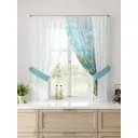Тюль Comfy way Лерис - 63 CW509063-150 на шторной ленте 150x300 см цвет белый