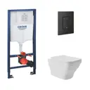 Комплект инсталляция с унитазом Grohe 38811KF0E0120A цвет белый