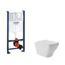 Комплект инсталляция с унитазом Grohe 38745001E0120A цвет белый
