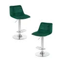 Барный стул Dobrin Tailor lm-5017 47x113x49 см цвет зеленый 2 шт