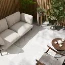 Циновка Дели 160x230 см полипропилен 84107_53211 цвет серый