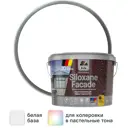 Краска фасадная Dufa Siloxane матовая цвет белый база 1 10 л