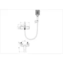Смеситель для ванны Wonzon & woghand WW-88639003A-CR цвет хром