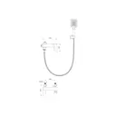Смеситель для ванны Wonzon & woghand WW-88639009-CR цвет хром