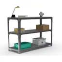 Стол-верстак Metalex Kit 204963 950x1500x400 мм, максимальная нагрузка до 260 кг