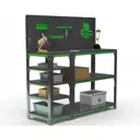 Стол-верстак Metalex Kit 204083 950x1100x400 мм, максимальная нагрузка до 260 кг