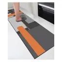 Коврик для ванной комнаты 777-81 100x40см цвет коричневый