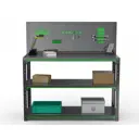 Стол-верстак Metalex Kit 204166 950x1300x400 мм, максимальная нагрузка до 260 кг