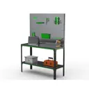 Стол-верстак Metalex Kit 204210 950x1200x600 мм, максимальная нагрузка до 260 кг