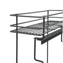 Подставка для бутылок Lemax prof 26.8x53.5x44.8 см Сталь цвет серый / серебристый