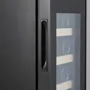 Винный шкаф Meyvel 30х88х57 см 19 бутылок цвет черный
