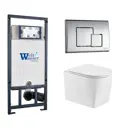 Комплект инсталляция с унитазом Weltwasser 542352 цвет белый