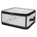 Короб Handy home Зигзаг 28x15x30 см полипропилен цвет серый