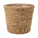 Кашпо Natural House Сафари Lishan-01 L 25.5x25.5x23 см 7.5 л бежевый