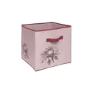 Короб Handy home Хризантема 30x30x30 см спанбонд цвет розовый