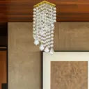 Светильник точечный встраиваемый хрустальный Dio d`arte Tayo gu10.5.14.8x8.119 g 2 м² под отверстие 5.4 см цвет золотой