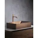 Раковина AltroBagno Futuro 001016 BrAn из нержавеющей стали цвет состаренная бронза