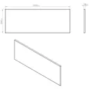 Экран под ванну Am.pm X-joy W88A-150-070W-P_7214 150x70см цвет белый
