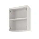 Кухонный модуль навесной Beneli COLOR распашной2-х дверный Дуб дикий/Белый 80х31.2х72 см 1 шт.