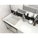 Раковина накладная Raval Kamilla 4627173210041lum 54см цвет белый