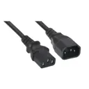 Кабель питания Filum FL-PC-C13/C14-C1-1.0-BK ПВС-АП 3x1.0 1 м 10 A цвет черный