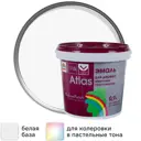 Эмаль акриловая Радуга Атлас 115 полуглянцевая цвет белый 0.9 л