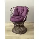 Кресло садовое Ajurio Л84_02-6 Queen 76 см x 76 см x 85 см текстиль коричневый