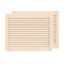 Двери жалюзийные деревянные Timber&Style 467х594х20мм сосна Экстра 2шт