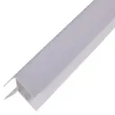 Угол ПВХ наружный 28x28x2700 мм бетон серебристый