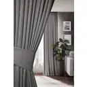Комплект штор на шторной ленте блэкаут Colore Caldo 6054-1/Серый, 300x300 см