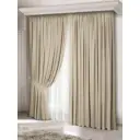 Комплект штор на шторной ленте блэкаут Colore Caldo 6054-1/СлоноваяКость, 300x300 см