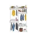 Гардеробная система Практик home Optima G120 450x2050x45 см цвет белый
