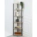 Стеллаж деревянный Gastrorag 40x183.6x40 см нагрузка до 5 кг лдсп цвет ясень шимо светлый