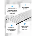 Конвектор внутрипольный с решеткой Techno 1200x150x65 мм медь белый