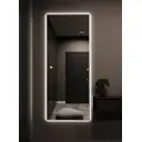 Зеркало с подсветкой в ванную One Mirror 170x70см сенсорное цвет серебро