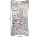 Гибкий камень Мрамор Азул сиело 2840x1420x2мм 4.033м² синий